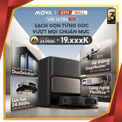 Mova V50 Ultra  - Robot Hút Bụi Lau Sàn 2026 tại Giga Việt Nam 01