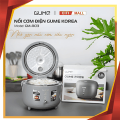 Gume 1,2l GM-RC13 - Nồi cơm điện đá Maifanite Gume