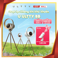 Quạt lọc không khí ULTTY BB (tặng ngay một máy bù ẩm) tại Vua Nhà Bếp Đức 01