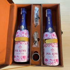Sparkling Pol Remy Ice - Vang Sủi Đẳng Cấp Số 1 Thế Giới (Set 2 chai kèm hộp giả da)