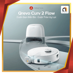 Roborock Qrevo Curv 2 Flow - Robot hút bụi lau nhà 2026 tại Vua Nhà Bếp Đức