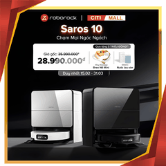 Roborock Saros 10 - Robot hút bụi lau nhà thế hệ mới 2026 tại Vua Nhà Bếp Đức 01