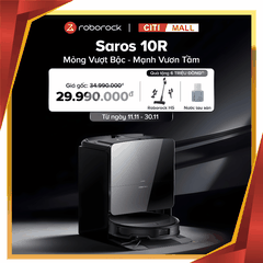 Roborock Saros 10R - Robot hút bụi lau nhà thế hệ mới 2026 tại Vua Nhà Bếp Đức 01