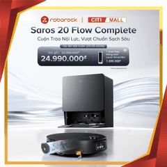 Roborock Saros 20 Flow - Robot Hút Bụi Lau Nhà 2026