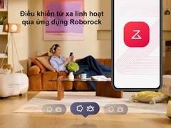 Robot hút bụi lau nhà cánh tay cơ học Roborock Saros Z70