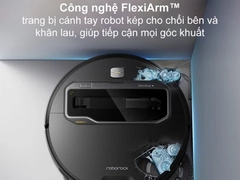 Robot hút bụi lau nhà cánh tay cơ học Roborock Saros Z70