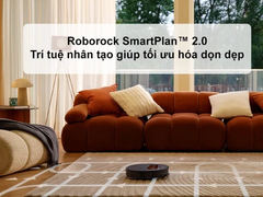 Robot hút bụi lau nhà cánh tay cơ học Roborock Saros Z70
