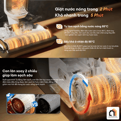 vTineco Floor One S6 Stretch Max - Máy Hút Bụi Lau Sàn Khô Ướt 2026 tại Vua Nhà Bếp Đức 21