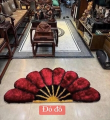 Thảm lông quạt sang xịn độc đáo, hiện đại