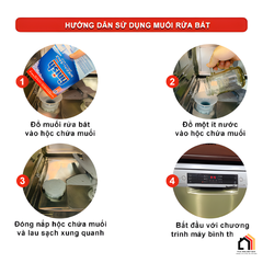 MUỐI RỬA CHÉN BÁT FINISH 1KG-2KG tại Vua Nhà Bếp Đức 07
