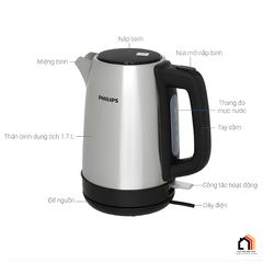 ẤM ĐUN NƯỚC SIÊU TỐC PHILIPS HD9350/90 tại Vua Nhà Bếp Đức 11