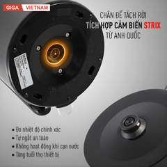 ẤM SIÊU TỐC GKÖCH GERMANY 1,7L 1800W (model: HB-K102)