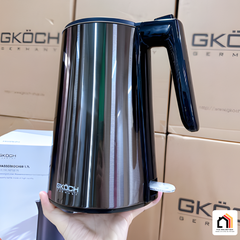 ẤM SIÊU TỐC GKÖCH GERMANY 1,7L 1800W (model: HB-K102) TẠI VUA NHÀ BẾP ĐỨC 07