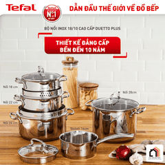 Bộ Nồi 3 Món Tefal Duetto Plus G719S674 - Siêu Sale 2025 tại Vua Nhà Bếp Đức 06