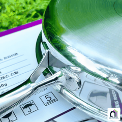 Bộ Chảo Inox 18/10 Nguyên Khối Cao Cấp Gume Korea tại Vua Nhà Bếp Đức 12