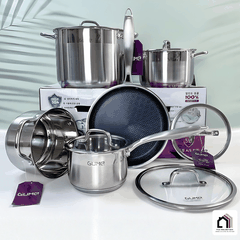 Bộ Nồi 5 Món Inox Gume GMPPS-2201 - Siêu Sale 2026 tại Vua Nhà Bếp Đức 08