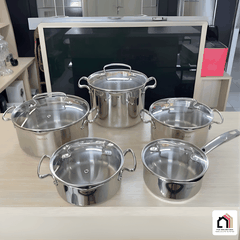 Bộ Nồi 5 Món Inox Tefal Duetto Plus G719SA5 - Siêu Sale 2026 tại Vua Nhà Bếp Đức 02