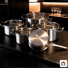 Bộ Nồi 5 Món Steiger Element - Siêu Sale 2026 tại Vua Nhà Bếp Đức 07