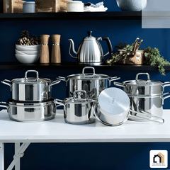 Bộ Nồi 7 Món Steiger Diamond - Siêu Sale 2026 tại Vua Nhà Bếp Đức 02