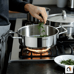 Bộ Nồi 7 Món Steiger Diamond - Siêu Sale 2026 tại Vua Nhà Bếp Đức 10