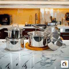 Bộ Nồi 5 Món WMF Astoria - Siêu Sale 2026 tại Vua Nhà Bếp Đức 02