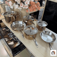 Bộ Nồi Chảo 6 Món Vàng Đồng CIWETE - Siêu Sale 2026 tại Vua Nhà Bếp Đức 10