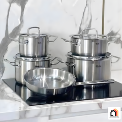 Bộ Nồi 5 Món Fissler Original Profi Collection - Siêu Sale 2026  tại Vua Nhà Bếp Đức 06