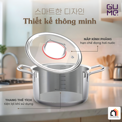 Bộ nồi inox 304 Jeju GUME GMP-3544 tại Vua Nhà Bếp Đức 04