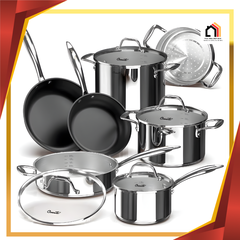 Bộ Nồi 7 Món Inox Cao Cấp Ciwete - Siêu Sale 2026 tại Vua Nhà Bếp Đức 01