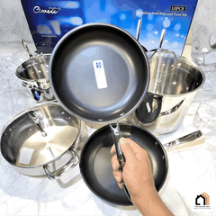 BỘ NỒI INOX CAO CẤP CIWETE – SET 6 MÓN ĐA NĂNG tại Vua Nhà Bếp Đức 05