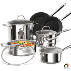 BỘ NỒI INOX CAO CẤP CIWETE – SET 6 MÓN ĐA NĂNG tại Vua Nhà Bếp Đức 06