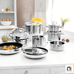 Bộ nồi 10 món Silit Toskana - Siêu Sale 2026 tại Vua Nhà Bếp Đức 08
