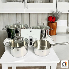 Bộ Nồi WMF ASTORIA 4 Món - Siêu Sale 2026 tại Vua Nhà Bếp Đức 12