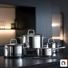 Bộ Nồi WMF ASTORIA 4 Món - Siêu Sale 2026 tại Vua Nhà Bếp Đức 06