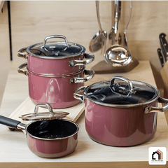 Bộ Nồi 4 Món WMF Topf-Set Fusiontec FT Mineral Töpf 4tlg tại Vua Nhà Bếp Đức 07