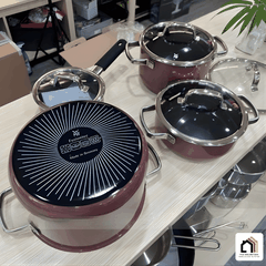 Bộ Nồi 4 Món WMF Topf-Set Fusiontec FT Mineral Töpf 4tlg tại Vua Nhà Bếp Đức 09