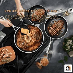 Chảo Chống Dính Steiger Profiheat - Siêu Sale 2026 tại Vua Nhà Bếp Đức 02