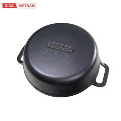 Chảo Gang Nguyên Khối Mỏ Quạ GKÖCH CIP-21A ø24cm