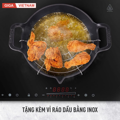 Chảo Gang Nguyên Khối Mỏ Quạ GKÖCH CIP-21A ø24cm