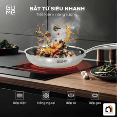 Chảo Inox Chống Dính Blackcube Gume GM1328N tại Vua Nhà Bếp Đức 03