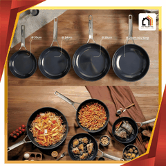 Chảo STEIGER Titanpro - Siêu Sale Cực Sốc 2026 tại Vua Nhà Bếp Đức 01