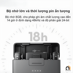 DJI Mic 2 - Micro Không Dây Thế Hệ Mới 2026 tại Vua Nhà Bếp Đức 016
