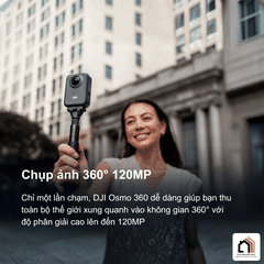 DJI Osmo 360 - Camera 360° Cao Cấp Thế Hệ Mới 2026