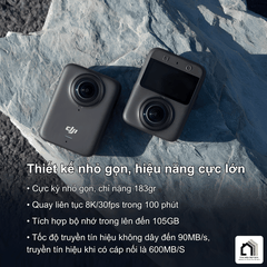 DJI Osmo 360 - Camera 360° Cao Cấp Thế Hệ Mới 2026