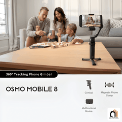 DJI Osmo Mobile 8 - Gimbal Điện Thoại Thế Hệ Mới 2026 tại Vua Nhà Bếp Đức 02
