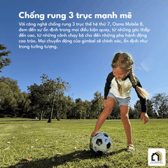 DJI Osmo Mobile 8 - Gimbal Điện Thoại Thế Hệ Mới 2026 tại Vua Nhà Bếp Đức 05