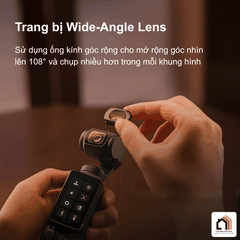 DJI Osmo Pocket 3 - Camera Cao Cấp Thế Hệ Mới 2026 tại Vua Nhà Bếp Đức 06