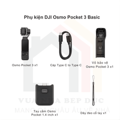 DJI Osmo Pocket 3 - Camera Cao Cấp Thế Hệ Mới 2026 tại Vua Nhà Bếp Đức 030
