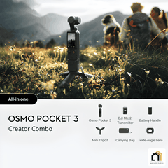 DJI Osmo Pocket 3 - Camera Cao Cấp Thế Hệ Mới 2026 tại Vua Nhà Bếp Đức 03