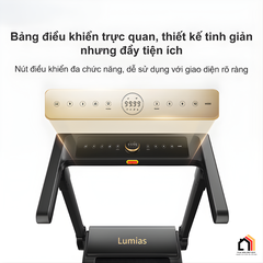 Lumias X26 - Máy chạy bộ leo dốc gấp gọn thế hệ mới 2026 tại Vua Nhà Bếp Đức 12